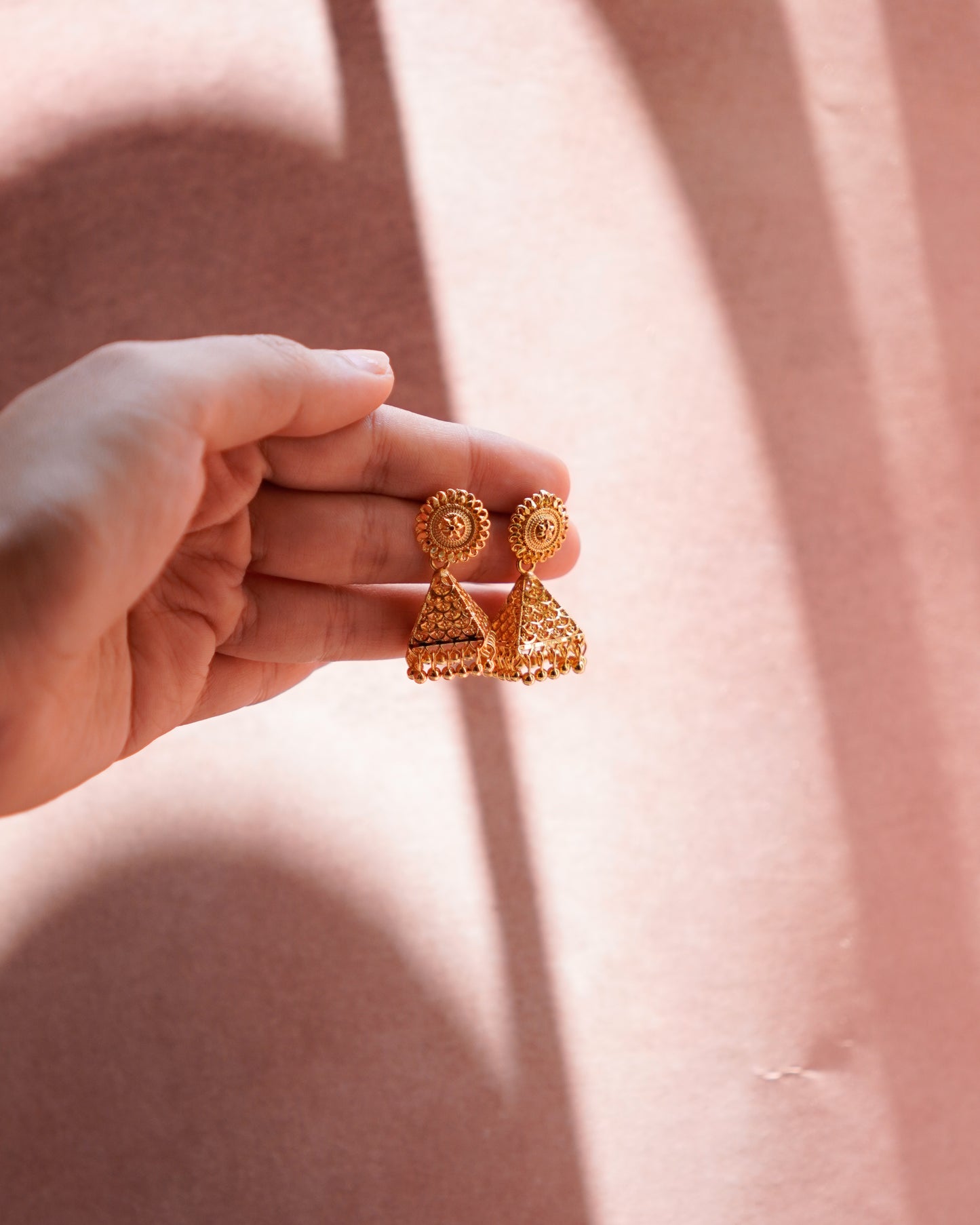 ORO-Enchanting Jhumka Earrings