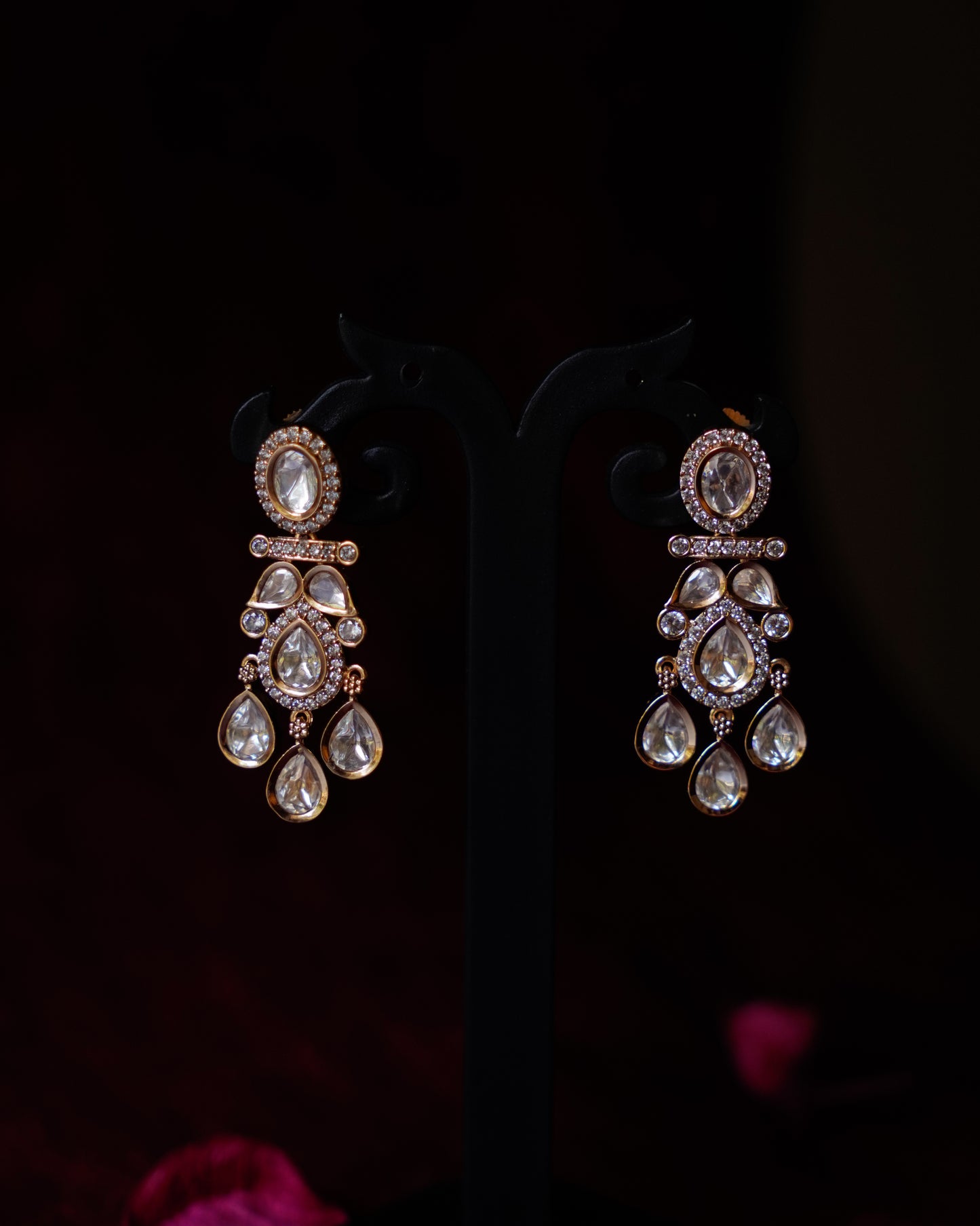 ROOP-Ethereal Luxe Statement Earrings