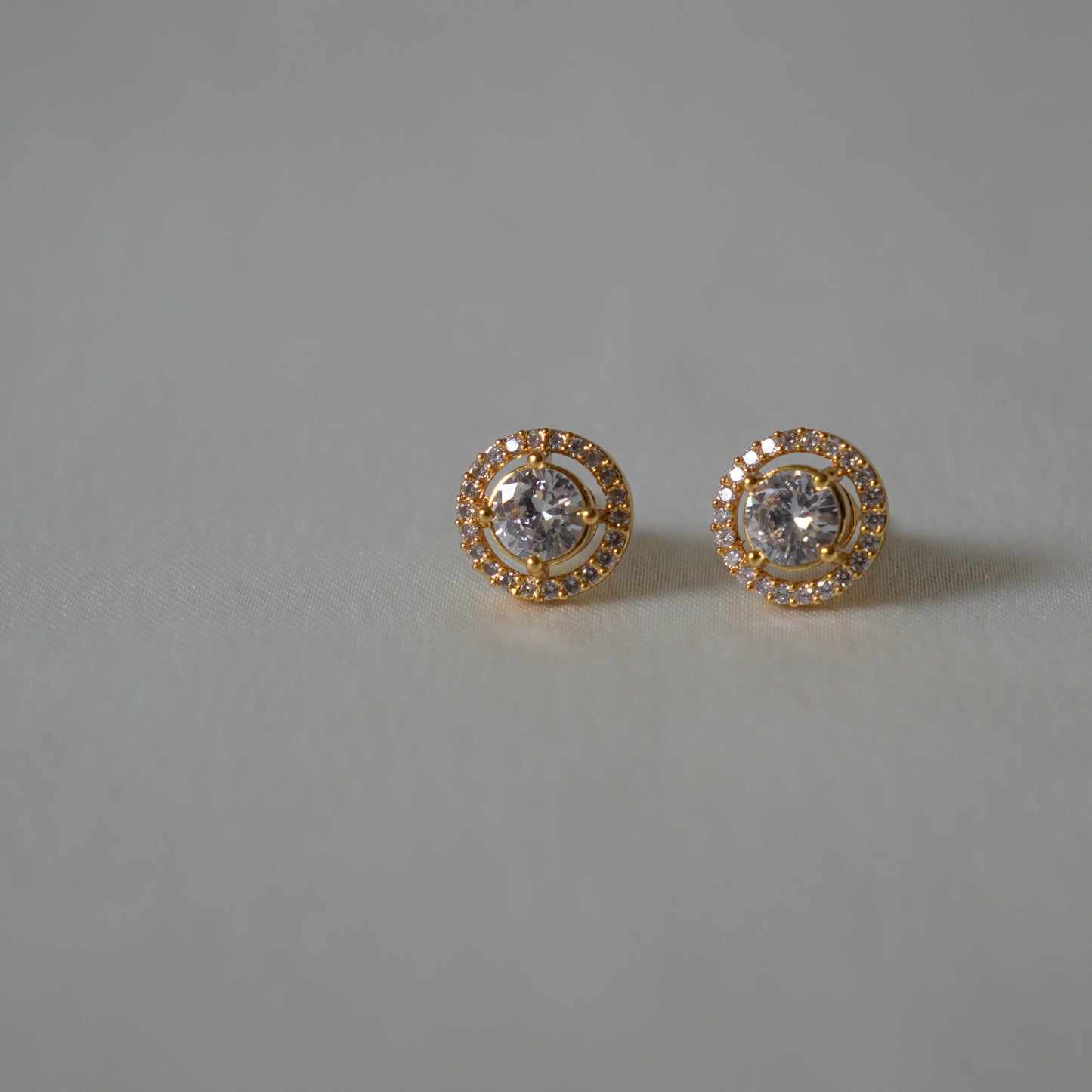 ORO-Gorgeous Bloom Diamond Earrings