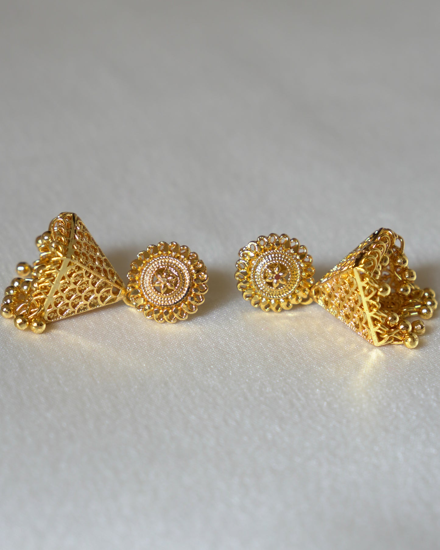 ORO-Enchanting Jhumka Earrings