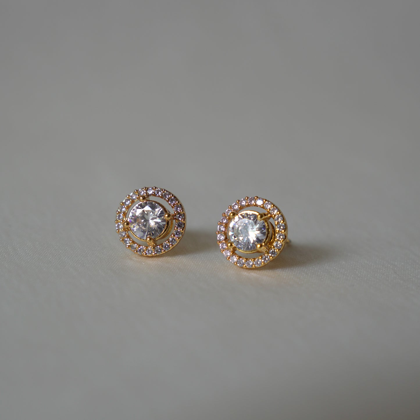 ORO-Gorgeous Bloom Diamond Earrings