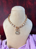 ROOP- Royal Charm Gold Plated Necklace Set