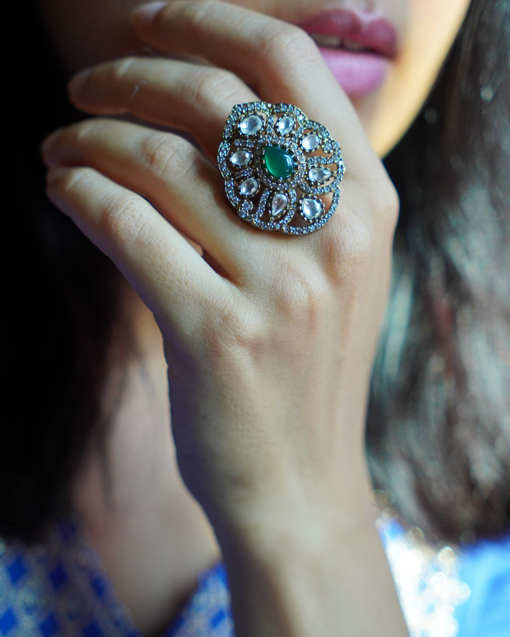 ZIKHIN- Maharani's grace Rings