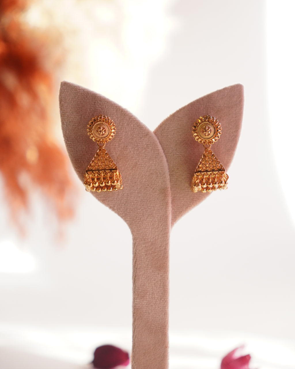 ORO-Enchanting Jhumka Earrings