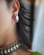 ZIKHIN- Maharani Splendor Elegant Choker Set