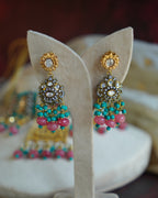ROOP- Bride and Wedding Palki Stonework Kundan Choker Set