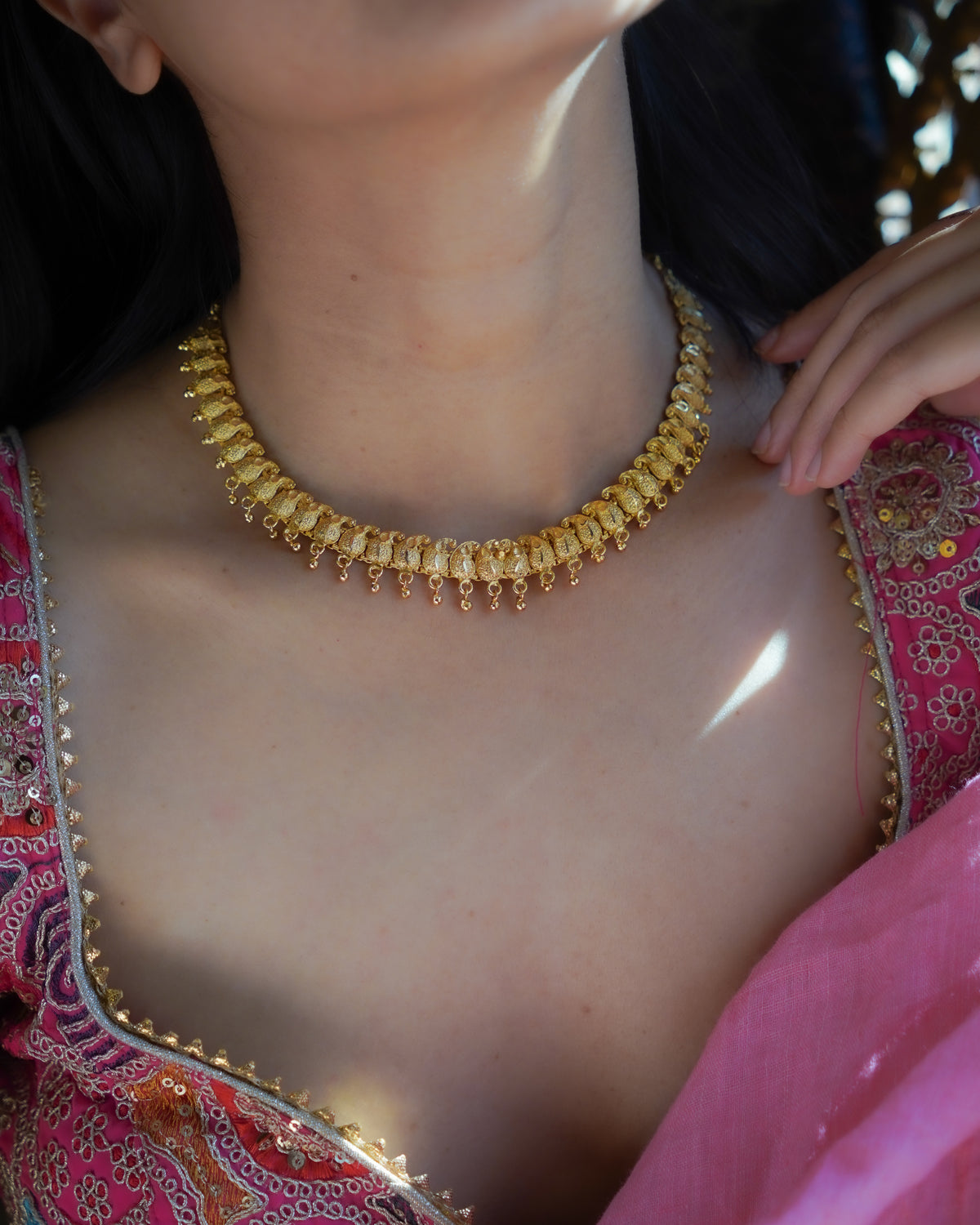 ORO-Timeless Gold Necklace Set
