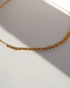 Flora- Gold Plated Dainty Necklace