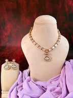 ROOP- Royal Charm Gold Plated Necklace Set