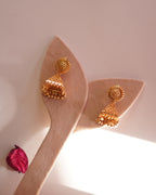 ORO-Enchanting Jhumka Earrings