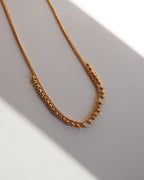 Flora- Gold Plated Dainty Necklace