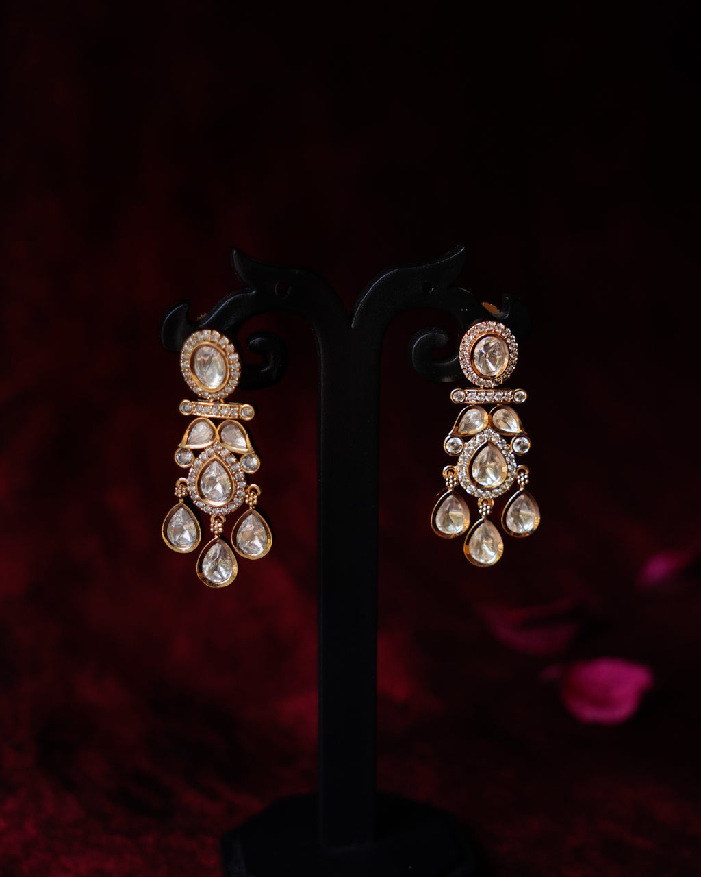 ROOP-Ethereal Luxe Statement Earrings