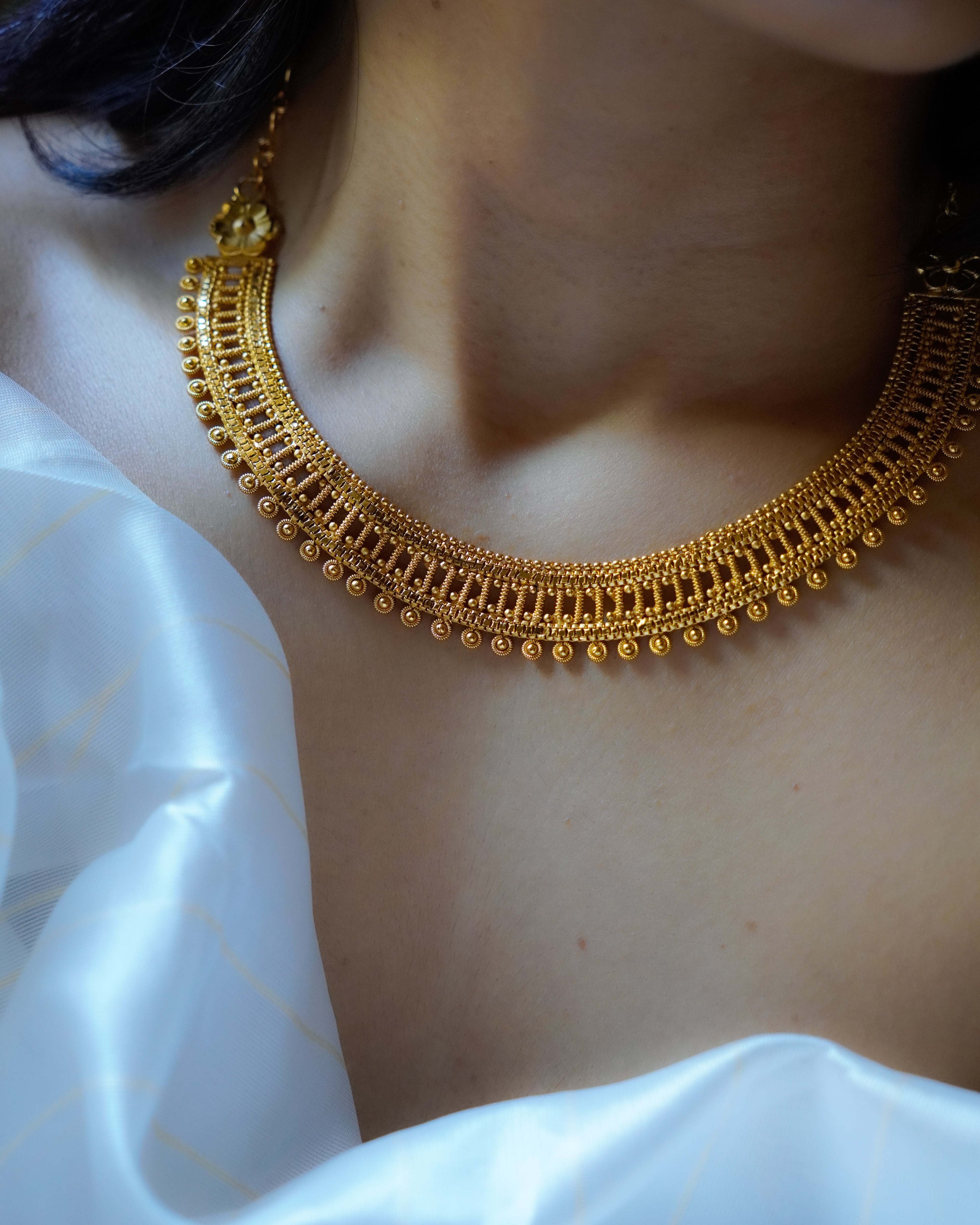 ORO-Majestic Gold Necklace Set