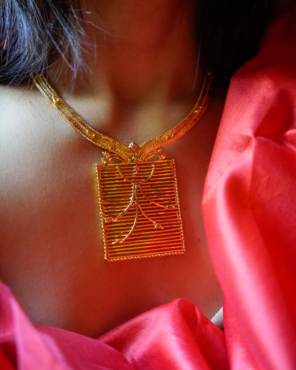 ORO-Grand Gold Necklace Set