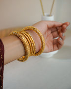 ORO- Traditional Churi Bangles Set