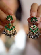 Anassa-Peacock Motif Long Necklace Set