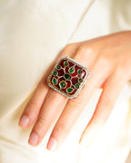 ZIKHIN-Royal Grandeur Kundan Rings