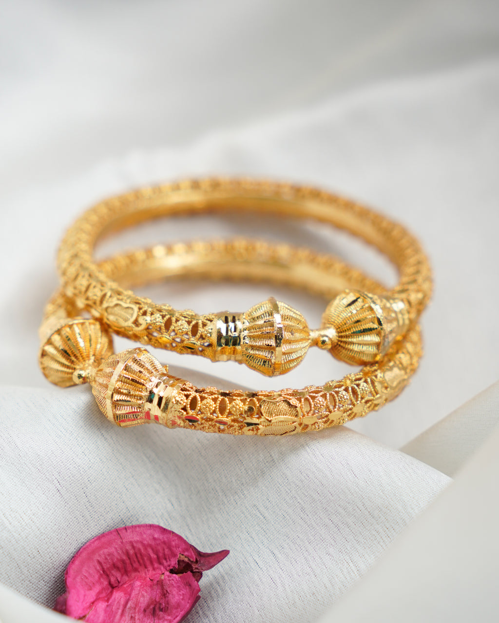 ORO-Gold Traditional Bangles