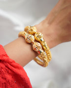 ORO-Gold Traditional Bangles