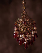 ROOP- Bird Motif Traditional Maang Tikka