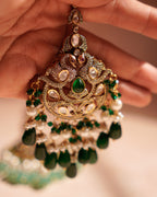 ROOP- Bird Motif Traditional Maang Tikka