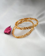 ORO-Traditional Gold Churi Bangles