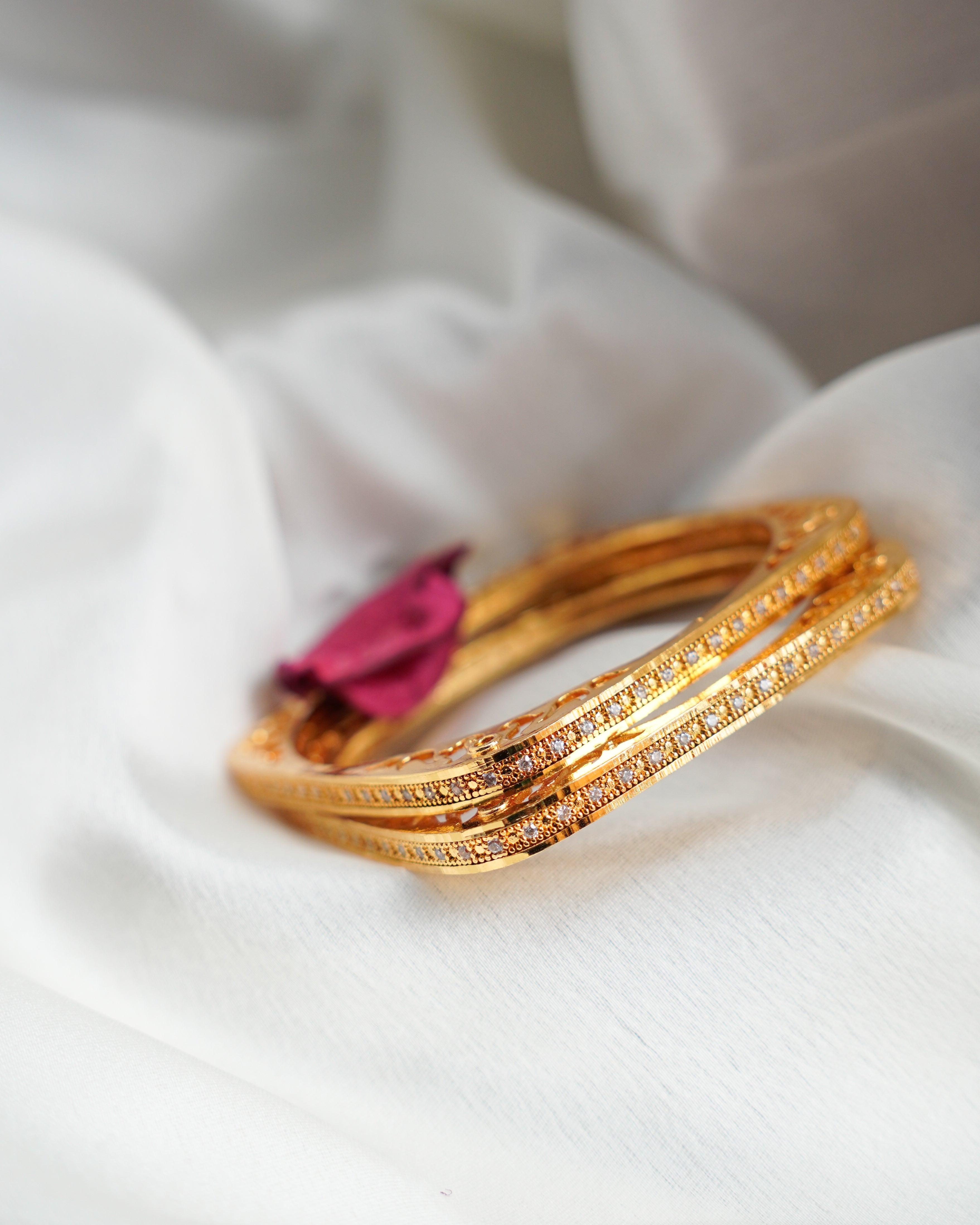 ORO-Squared Gold Bangles