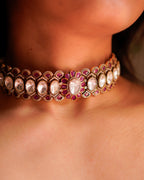 ZIKHIN- Maharani Splendor Elegant Choker Set