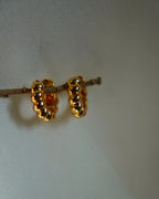 FLORA-Minimal Gold Hoop Earrings for Women | Everyday Lightweight Hoops
