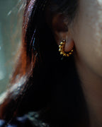 FLORA-Minimal Gold Hoop Earrings for Women | Everyday Lightweight Hoops