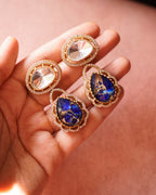 ZIKHIN-Elegant Pearl Necklace & Earring Set in four dazzling colours