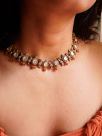 ZIKHIN- Peacock Motif Necklace