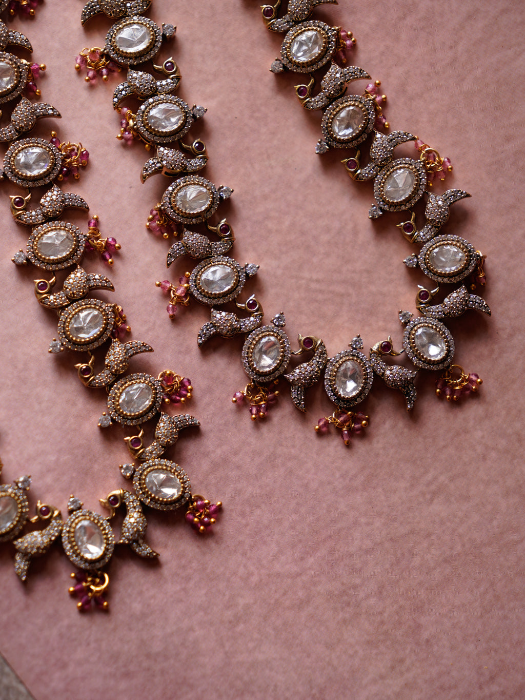 ZIKHIN- Peacock Motif Necklace