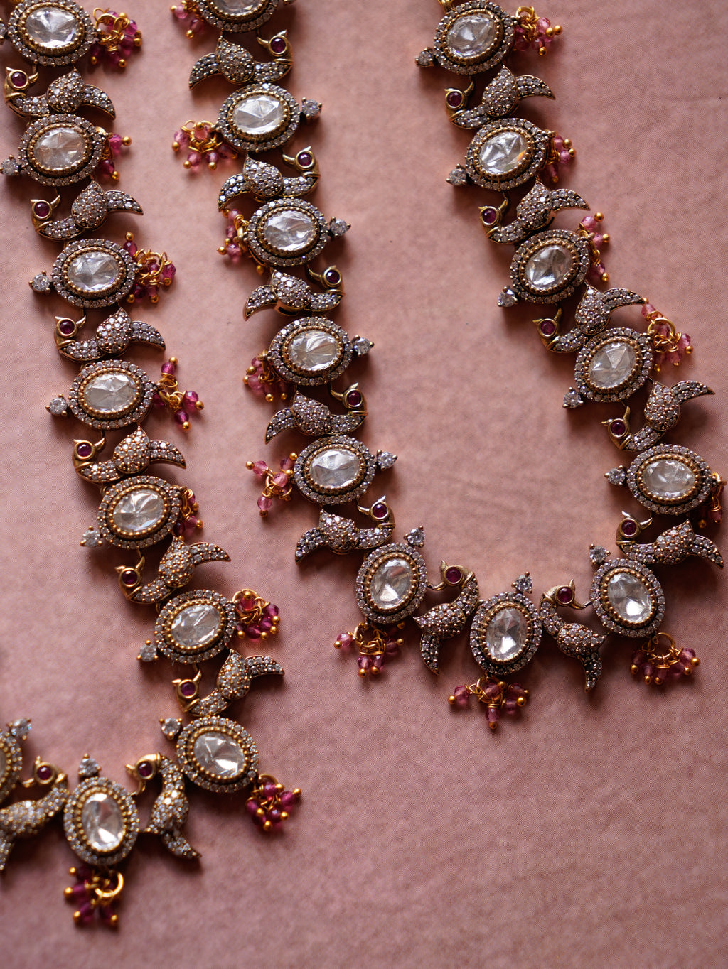 ZIKHIN- Peacock Motif Necklace