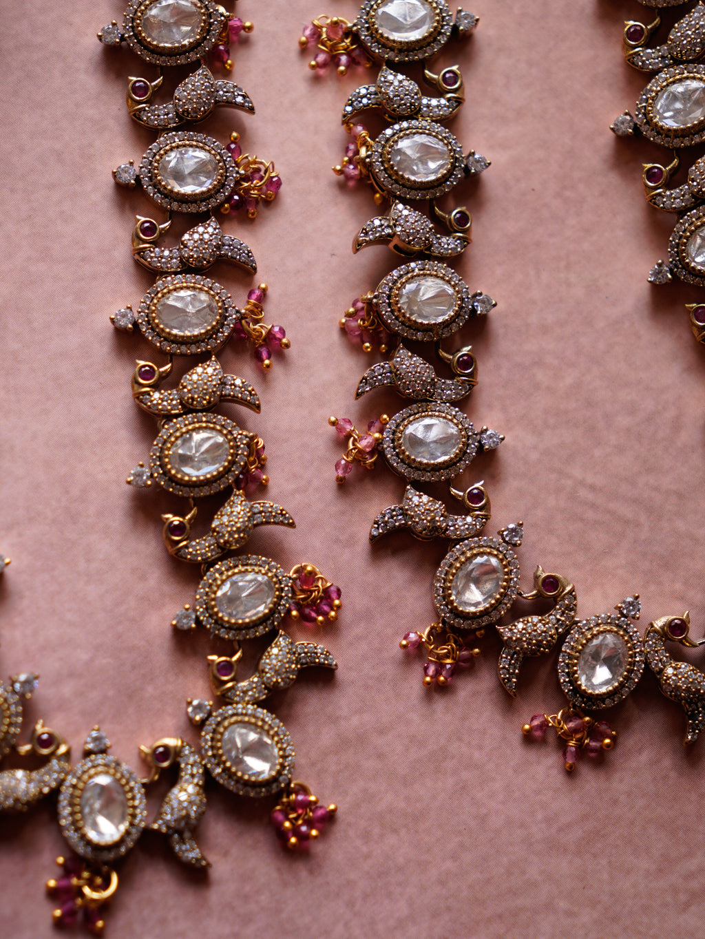 ZIKHIN- Peacock Motif Necklace