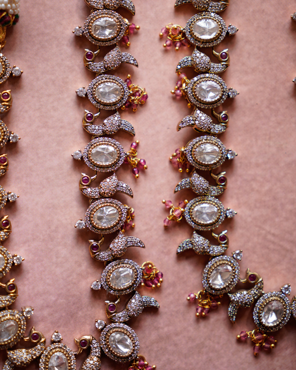 ZIKHIN- Peacock Motif Necklace