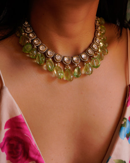 ZIKHIN- Exquisite Jewelry Set with Beads and Pearls