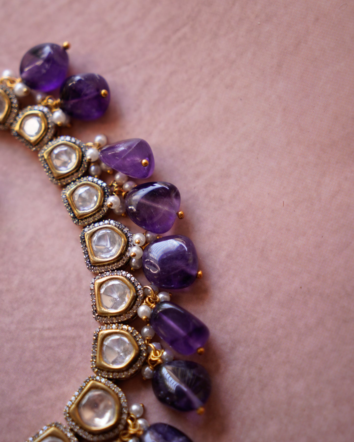 ZIKHIN- Exquisite Jewelry Set with Beads and Pearls