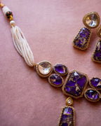 ZIKHIN- Royalty Necklace Choker Set
