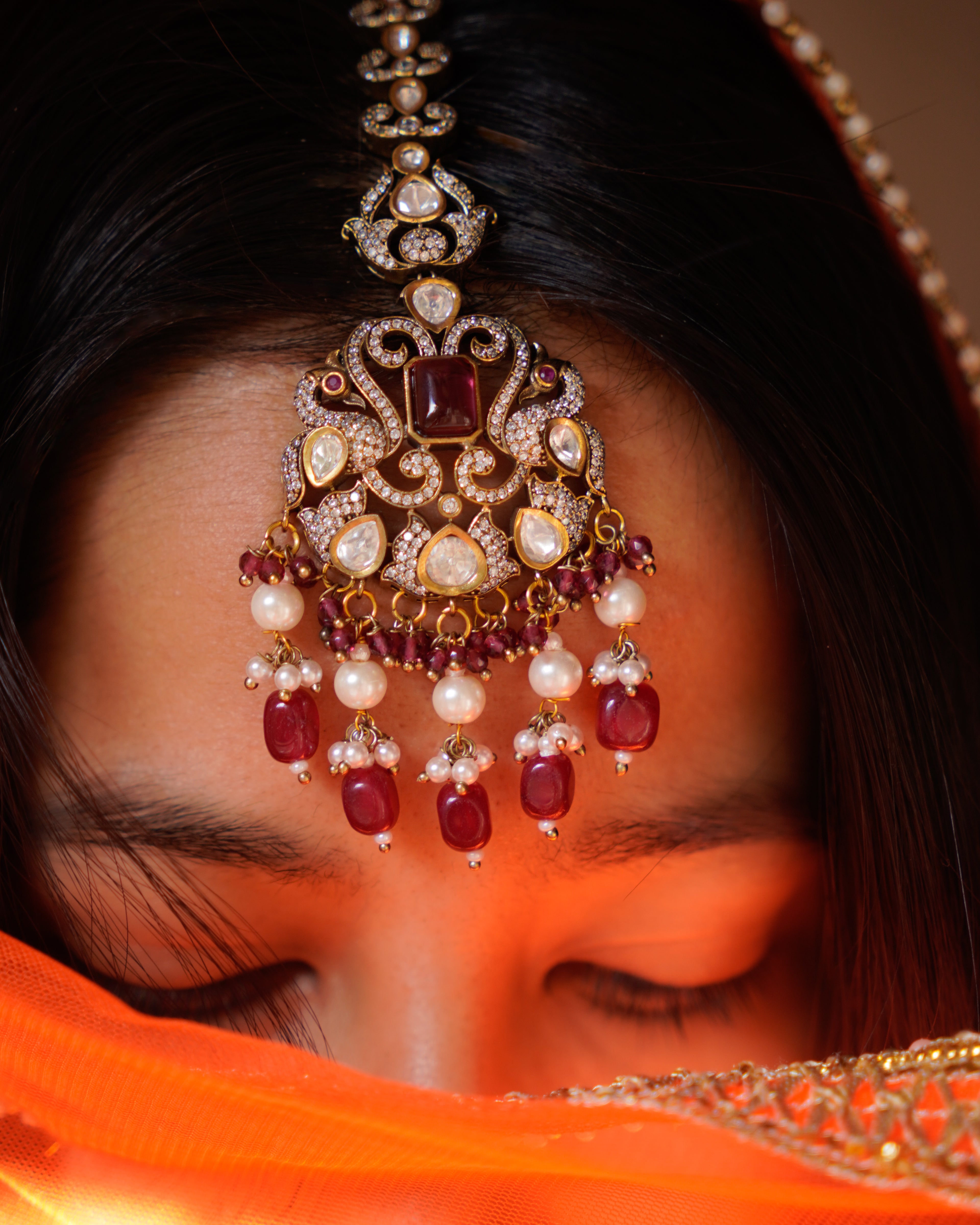 ROOP- Ornate Beauty Traditional Maang Tikka