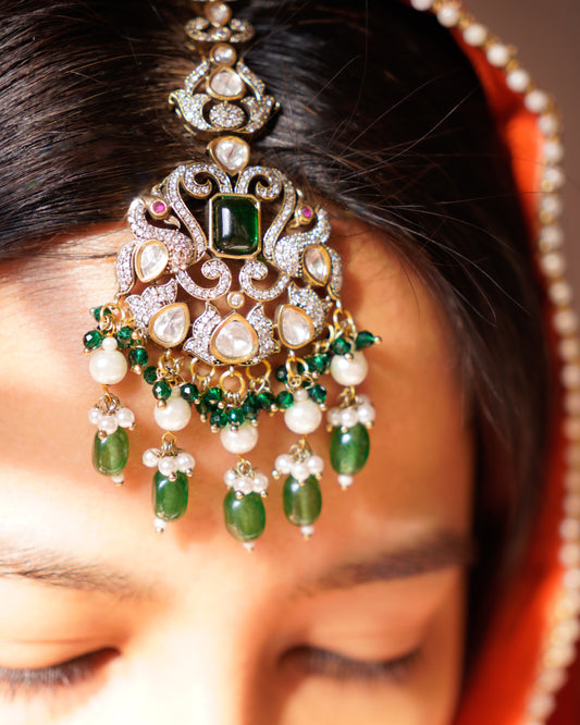 ROOP- Ornate Beauty Traditional Maang Tikka