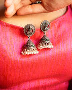 Anassa- Divine Laxmi's Pearl Temple Necklace Set