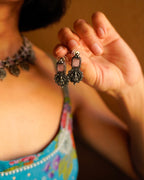 Anassa-Devi Coin Flower Necklace Set