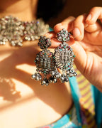Anassa- Floral Devi Choker Necklace Set