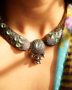 Anassa -Floral Folk Necklace Set