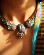 Anassa -Floral Folk Necklace Set