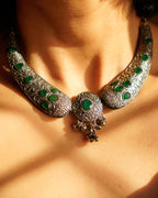 Anassa -Floral Folk Necklace Set