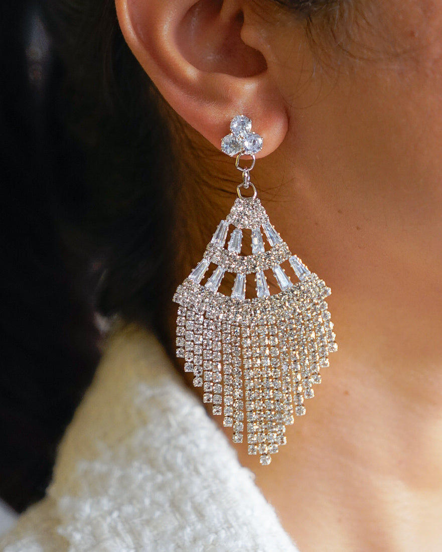 Crystal studded fashion Earrings
