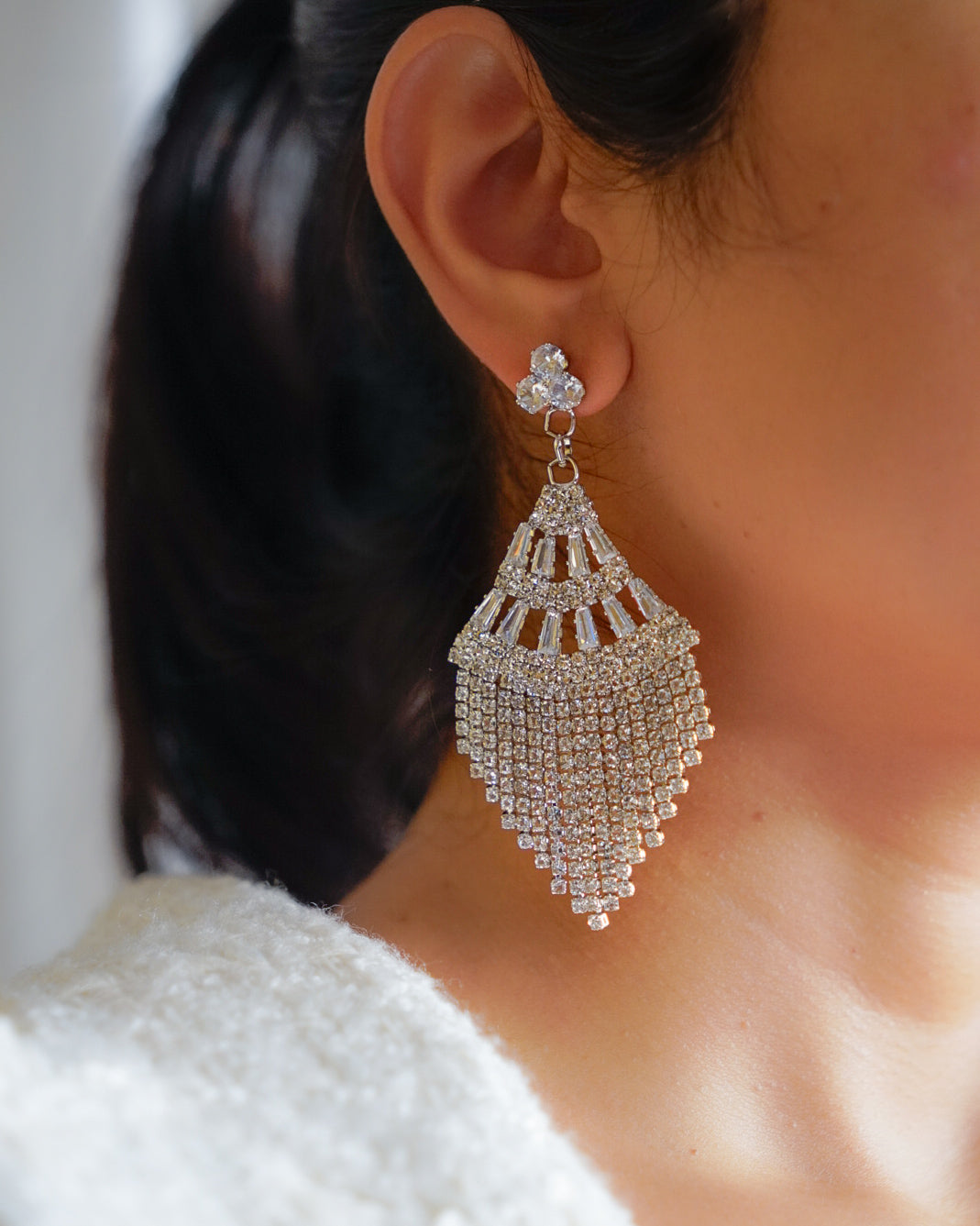 Crystal studded fashion Earrings