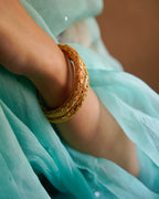 ORO- Gold Paisley Bangles
